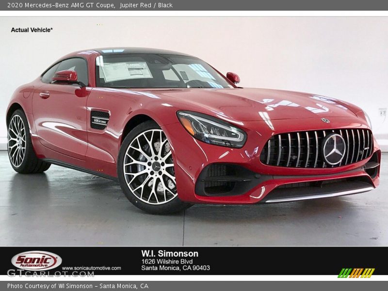 Jupiter Red / Black 2020 Mercedes-Benz AMG GT Coupe
