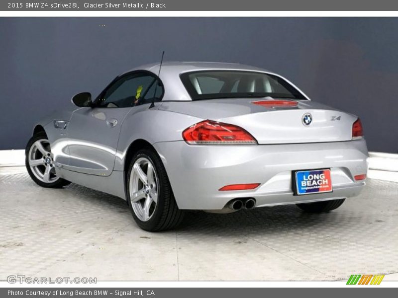 Glacier Silver Metallic / Black 2015 BMW Z4 sDrive28i