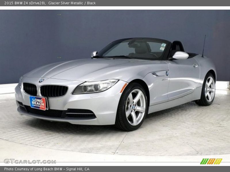 Glacier Silver Metallic / Black 2015 BMW Z4 sDrive28i