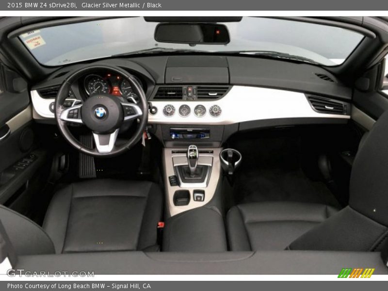 Glacier Silver Metallic / Black 2015 BMW Z4 sDrive28i