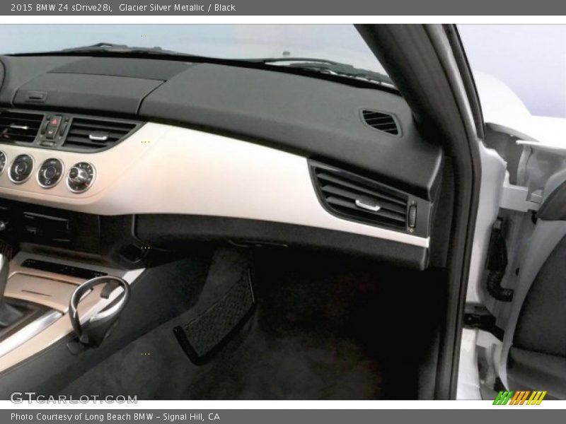 Glacier Silver Metallic / Black 2015 BMW Z4 sDrive28i