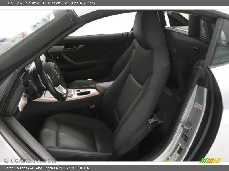 Glacier Silver Metallic / Black 2015 BMW Z4 sDrive28i