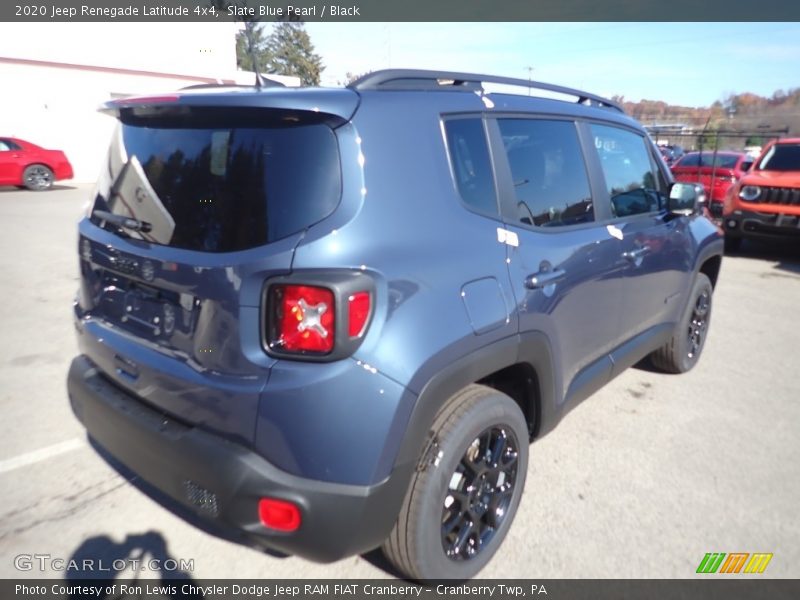 Slate Blue Pearl / Black 2020 Jeep Renegade Latitude 4x4