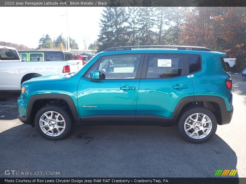 Bikini Metallic / Black 2020 Jeep Renegade Latitude 4x4