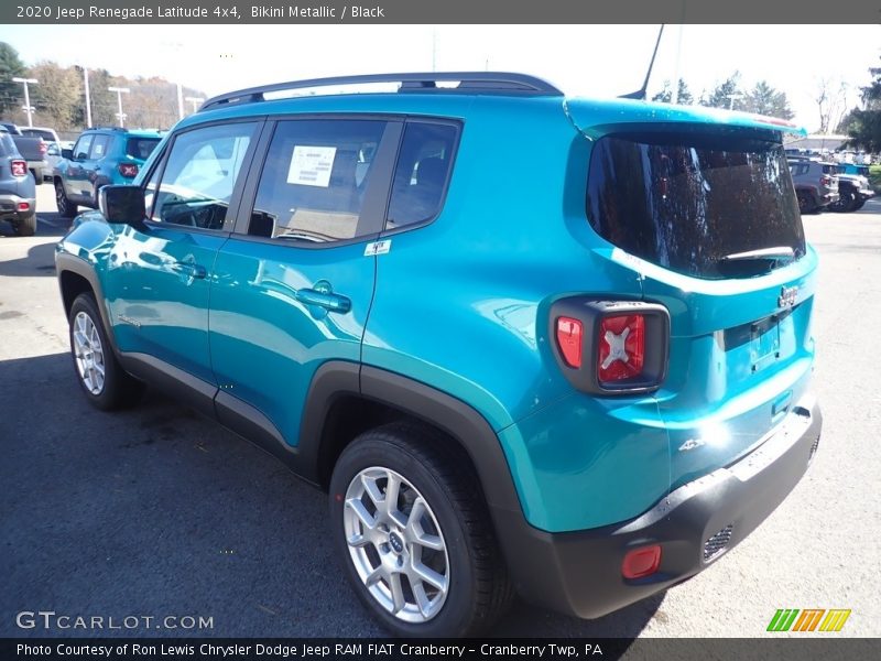 Bikini Metallic / Black 2020 Jeep Renegade Latitude 4x4