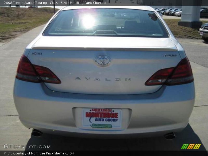 Classic Silver Metallic / Dark Charcoal 2008 Toyota Avalon Touring