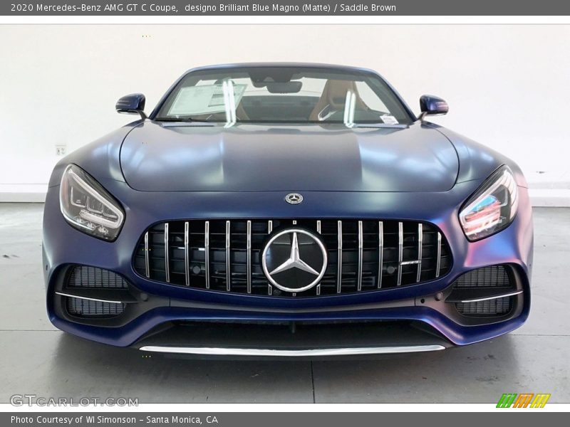  2020 AMG GT C Coupe designo Brilliant Blue Magno (Matte)