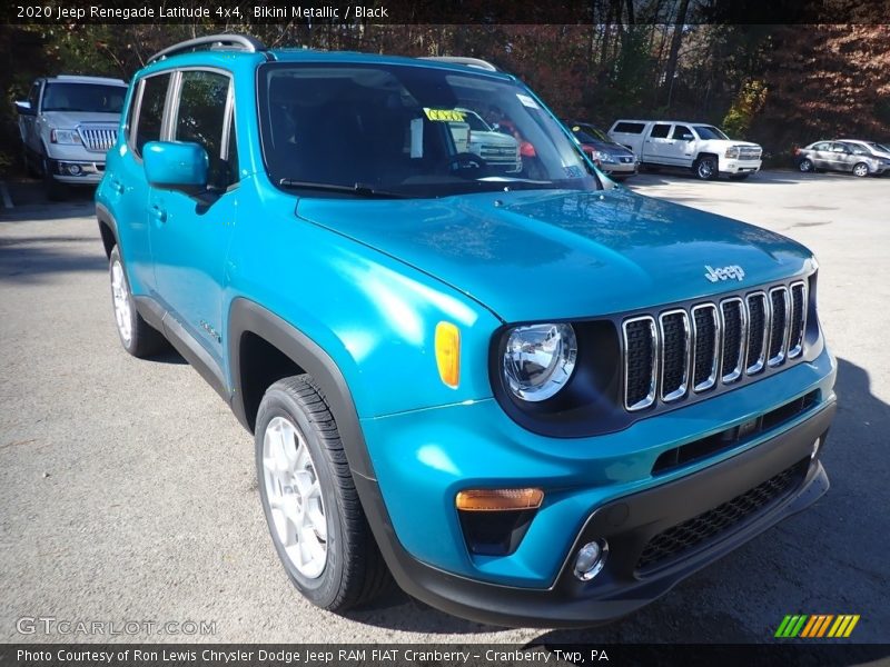 Bikini Metallic / Black 2020 Jeep Renegade Latitude 4x4