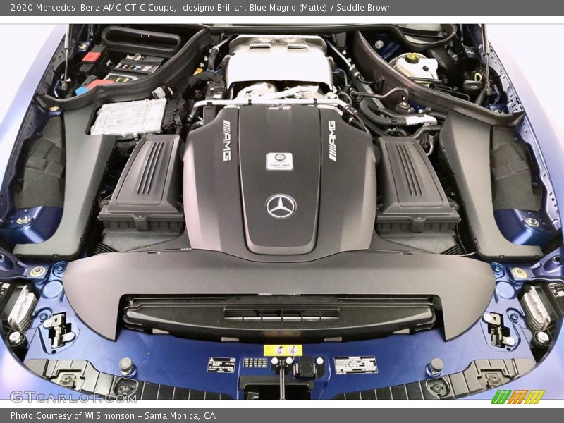  2020 AMG GT C Coupe Engine - 4.0 Liter Twin-Turbocharged DOHC 32-Valve VVT V8