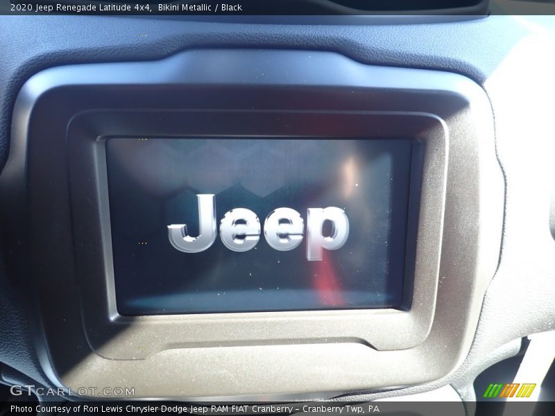 Bikini Metallic / Black 2020 Jeep Renegade Latitude 4x4