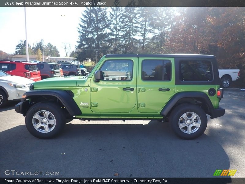Mojito! / Black 2020 Jeep Wrangler Unlimited Sport 4x4