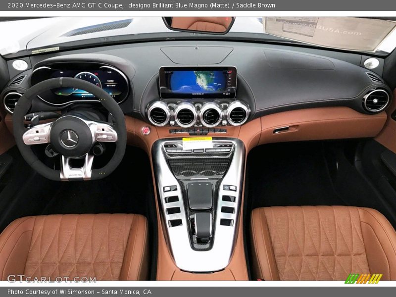 Dashboard of 2020 AMG GT C Coupe