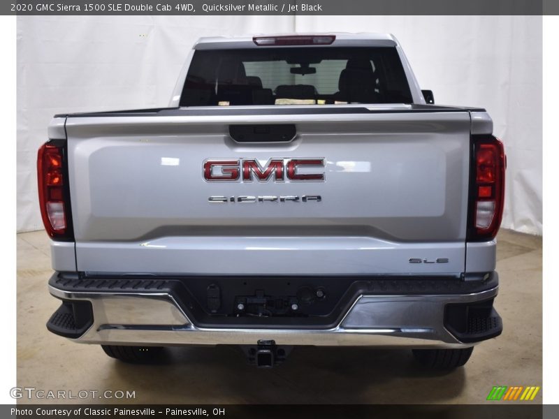 Quicksilver Metallic / Jet Black 2020 GMC Sierra 1500 SLE Double Cab 4WD