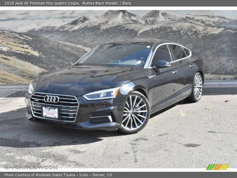 Front 3/4 View of 2018 A5 Premium Plus quattro Coupe