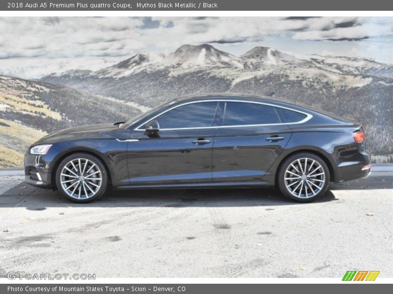  2018 A5 Premium Plus quattro Coupe Mythos Black Metallic