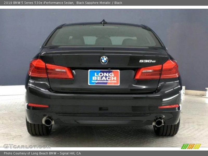 Black Sapphire Metallic / Black 2019 BMW 5 Series 530e iPerformance Sedan
