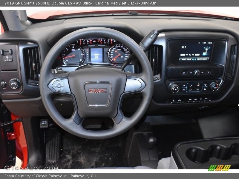 Cardinal Red / Jet Black/­Dark Ash 2019 GMC Sierra 2500HD Double Cab 4WD Utility