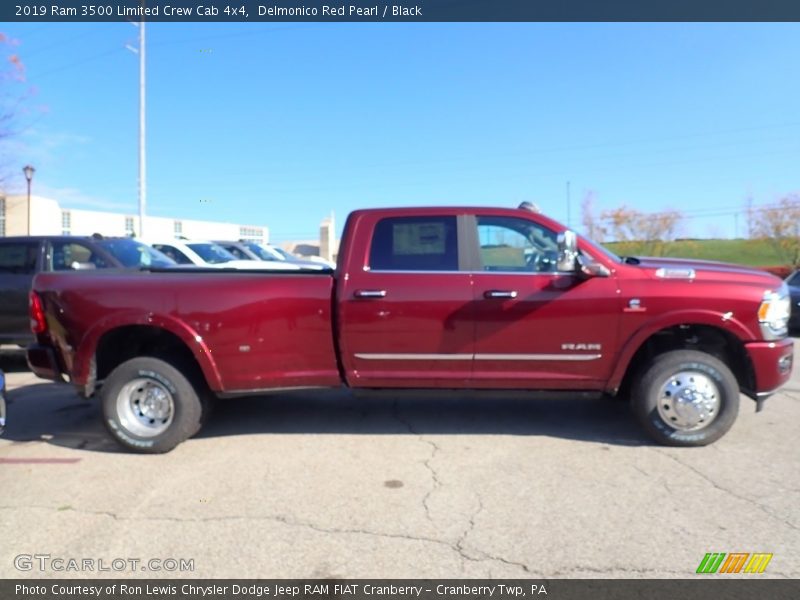  2019 3500 Limited Crew Cab 4x4 Delmonico Red Pearl