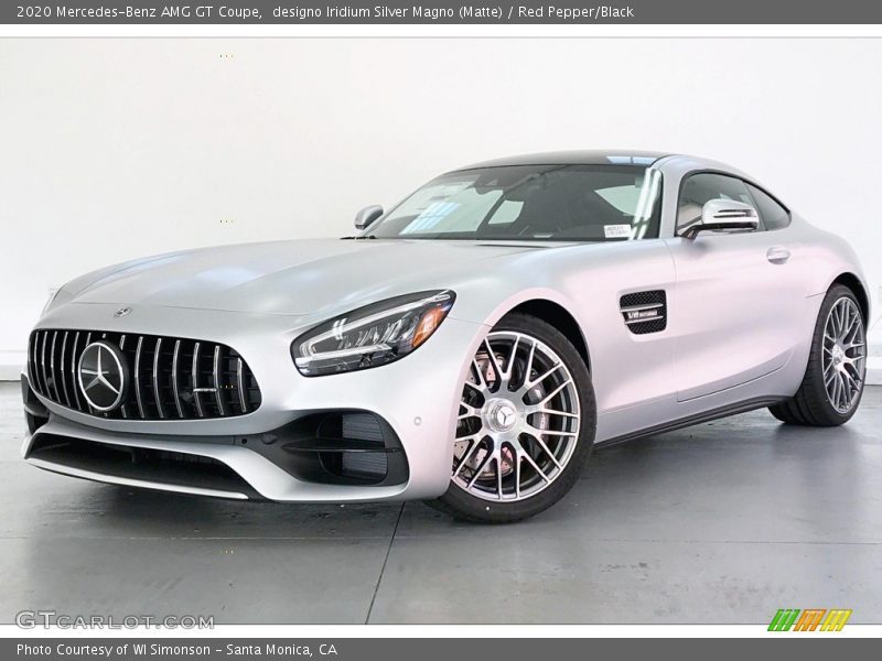 Front 3/4 View of 2020 AMG GT Coupe