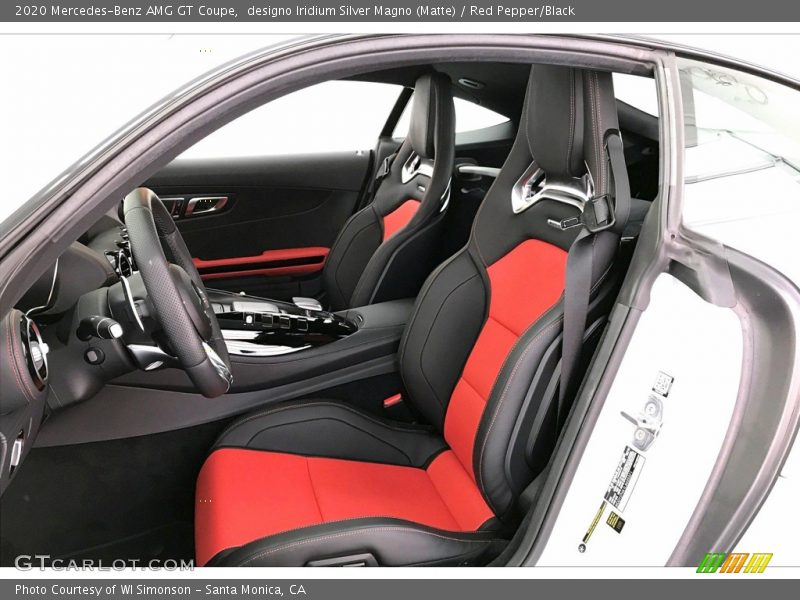  2020 AMG GT Coupe Red Pepper/Black Interior