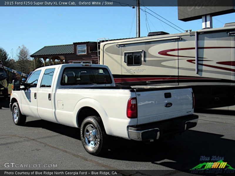 Oxford White / Steel 2015 Ford F250 Super Duty XL Crew Cab