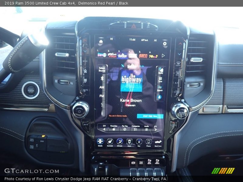 Controls of 2019 3500 Limited Crew Cab 4x4