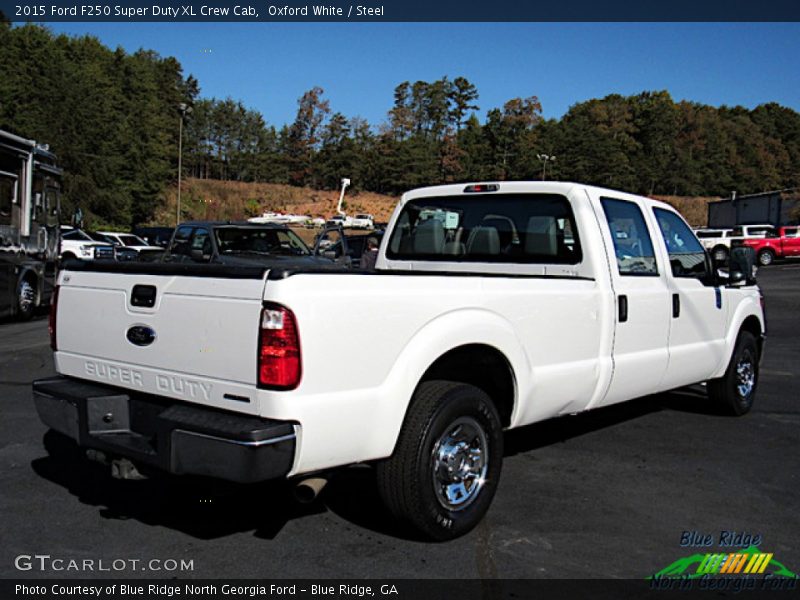 Oxford White / Steel 2015 Ford F250 Super Duty XL Crew Cab