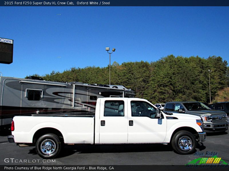 Oxford White / Steel 2015 Ford F250 Super Duty XL Crew Cab