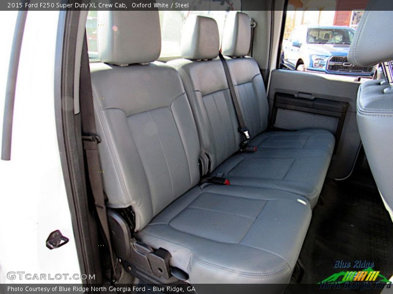 Oxford White / Steel 2015 Ford F250 Super Duty XL Crew Cab