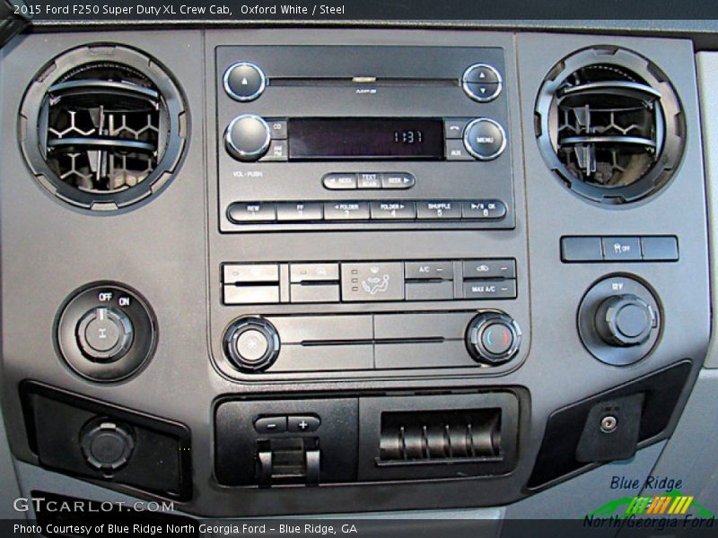 Oxford White / Steel 2015 Ford F250 Super Duty XL Crew Cab