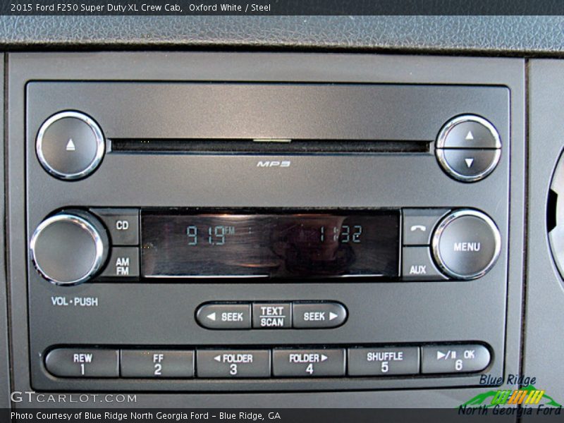 Oxford White / Steel 2015 Ford F250 Super Duty XL Crew Cab