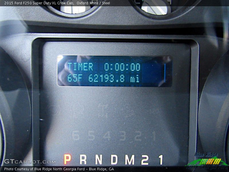 Oxford White / Steel 2015 Ford F250 Super Duty XL Crew Cab