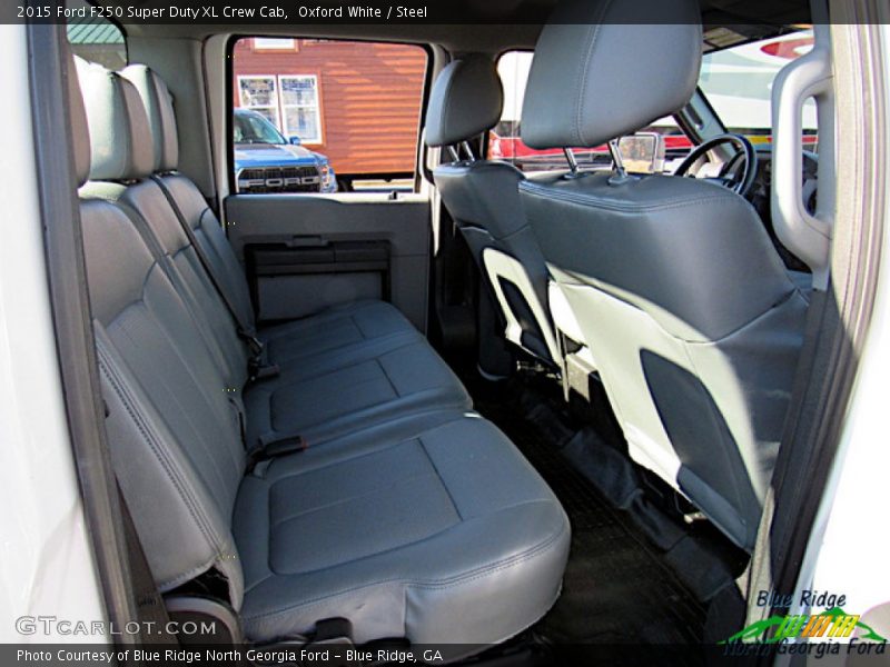 Oxford White / Steel 2015 Ford F250 Super Duty XL Crew Cab