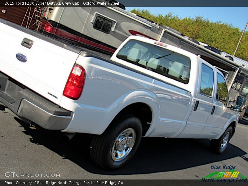 Oxford White / Steel 2015 Ford F250 Super Duty XL Crew Cab