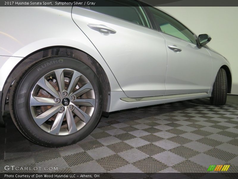 Symphony Silver / Gray 2017 Hyundai Sonata Sport