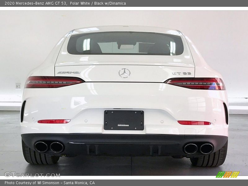 Polar White / Black w/Dinamica 2020 Mercedes-Benz AMG GT 53