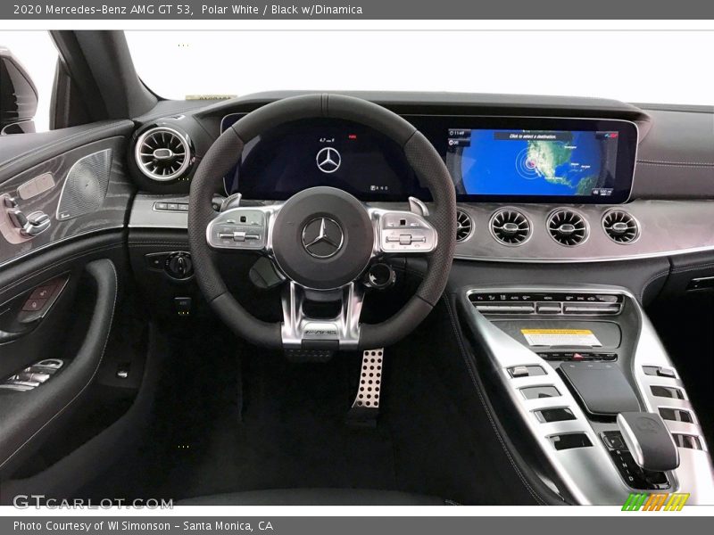 Polar White / Black w/Dinamica 2020 Mercedes-Benz AMG GT 53