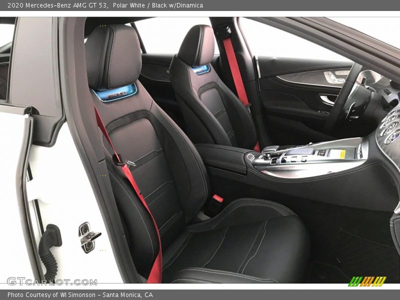 Polar White / Black w/Dinamica 2020 Mercedes-Benz AMG GT 53