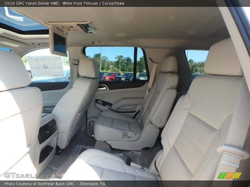White Frost Tintcoat / Cocoa/Shale 2019 GMC Yukon Denali 4WD