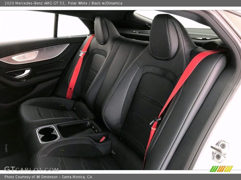 Rear Seat of 2020 AMG GT 53