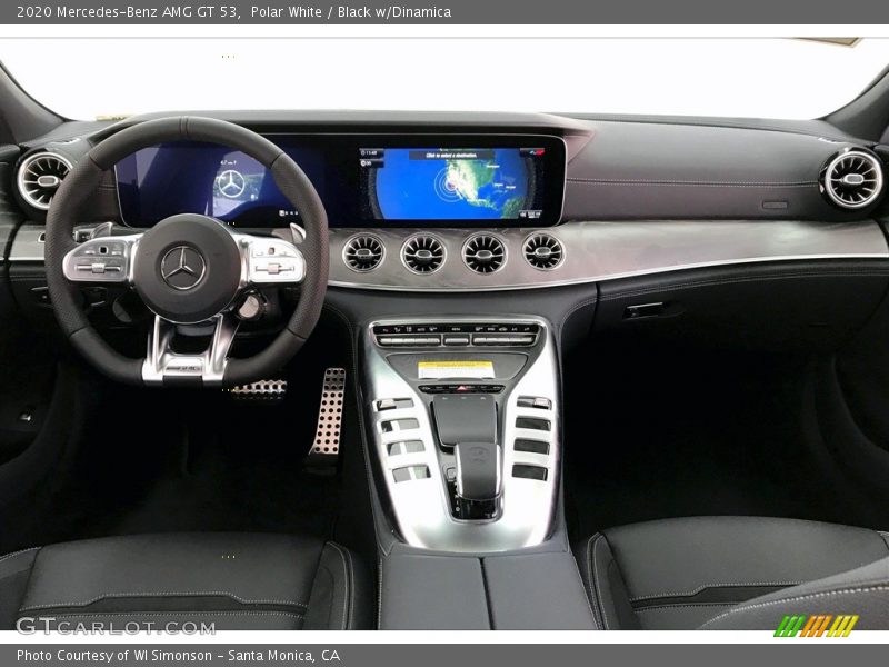 Dashboard of 2020 AMG GT 53