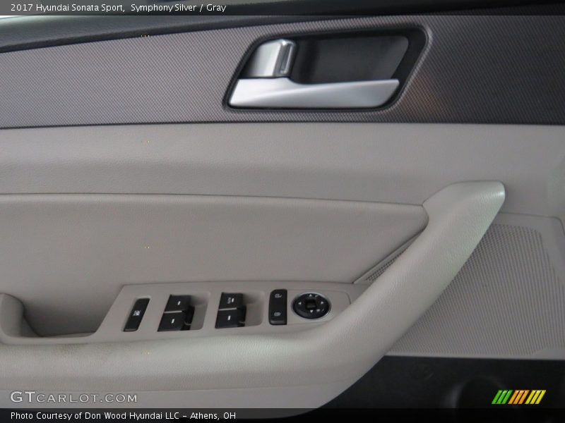 Symphony Silver / Gray 2017 Hyundai Sonata Sport