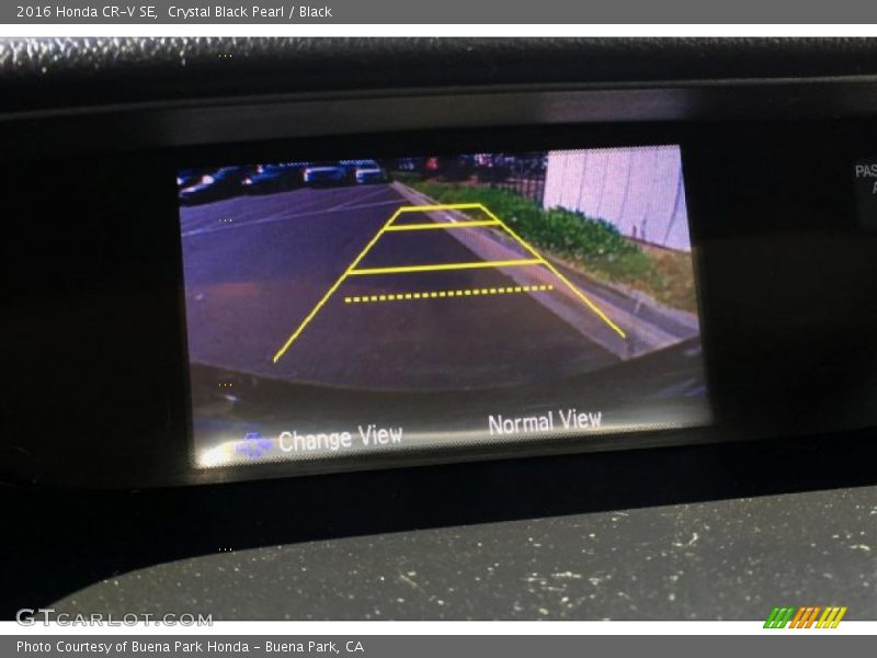 Crystal Black Pearl / Black 2016 Honda CR-V SE