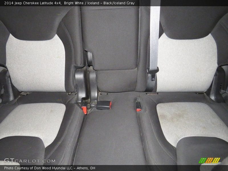 Bright White / Iceland - Black/Iceland Gray 2014 Jeep Cherokee Latitude 4x4