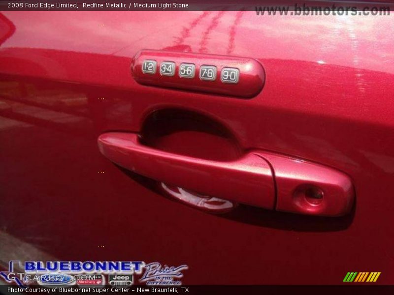 Redfire Metallic / Medium Light Stone 2008 Ford Edge Limited