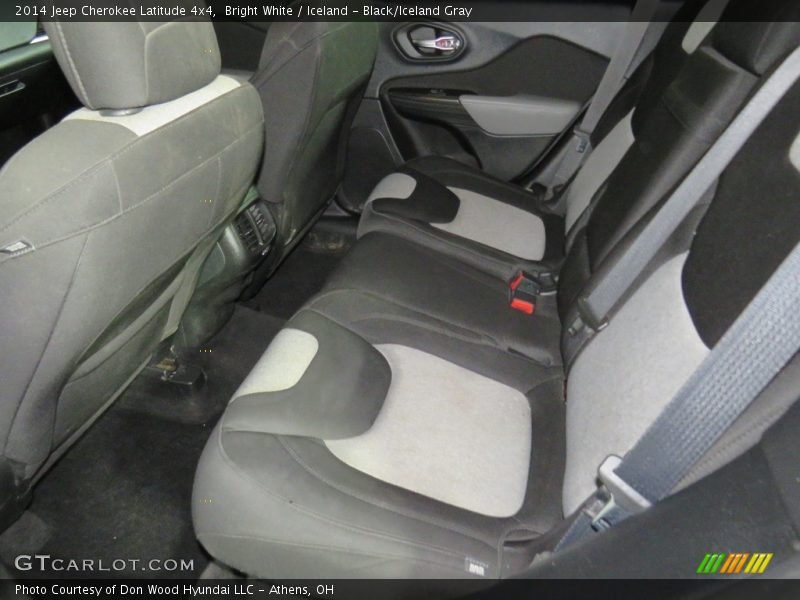 Bright White / Iceland - Black/Iceland Gray 2014 Jeep Cherokee Latitude 4x4