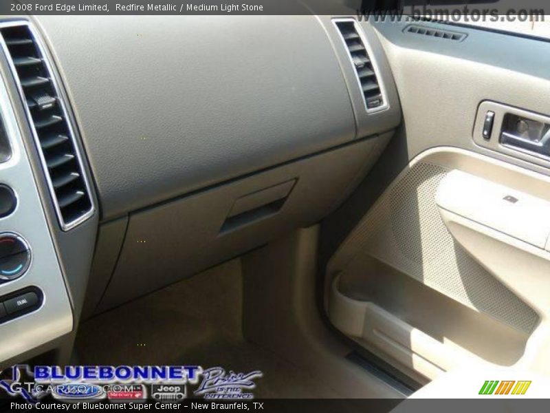 Redfire Metallic / Medium Light Stone 2008 Ford Edge Limited