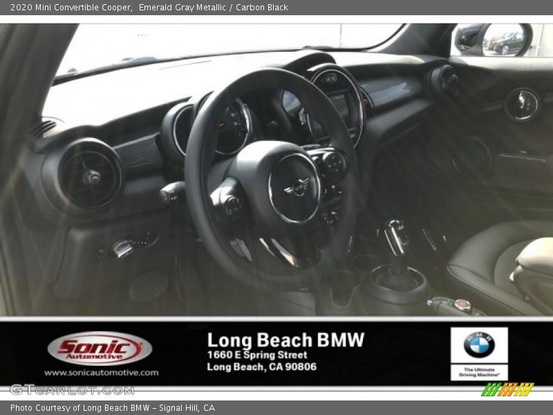 Emerald Gray Metallic / Carbon Black 2020 Mini Convertible Cooper