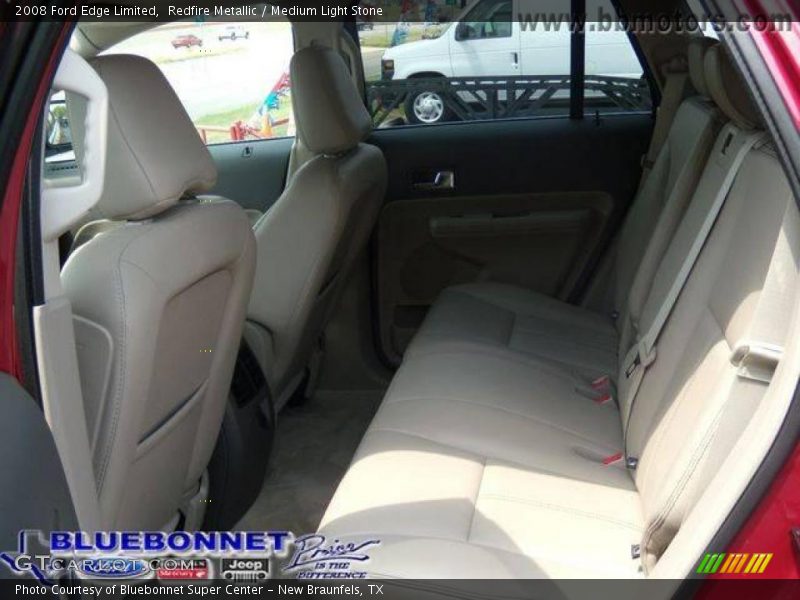 Redfire Metallic / Medium Light Stone 2008 Ford Edge Limited