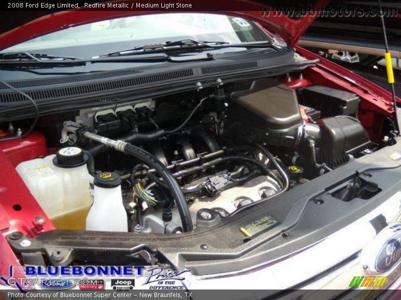 Redfire Metallic / Medium Light Stone 2008 Ford Edge Limited